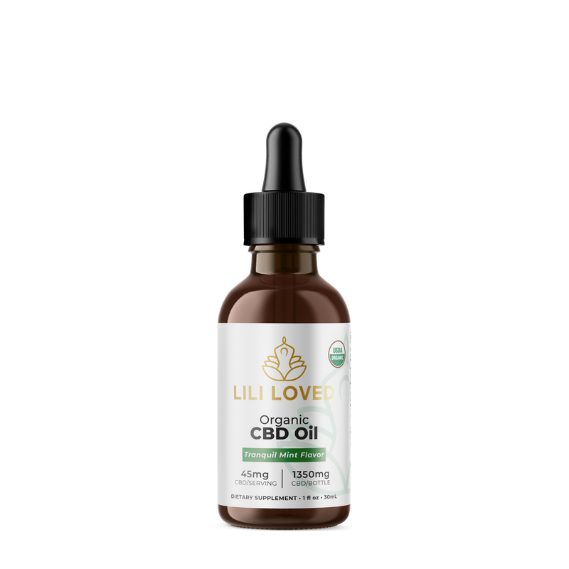 Tranquil Mint: Organic Broad Spectrum CBD Tincture
